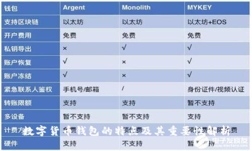 数字货币钱包的特点及其重要性解析