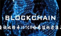 如何查询比特币（BTC）哈