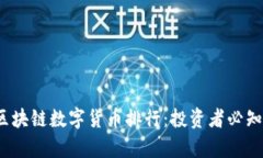 2023年区块链数字货币排行